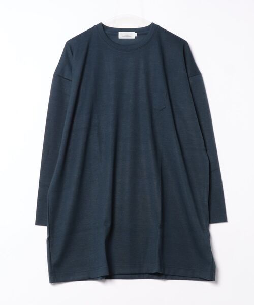 LiSS(リス)の「【Ls】【Liss】BIGシルエットカットソー(Tシャツ/カットソー・メンズ・ネイビー・LARGE)」の1枚目の写真