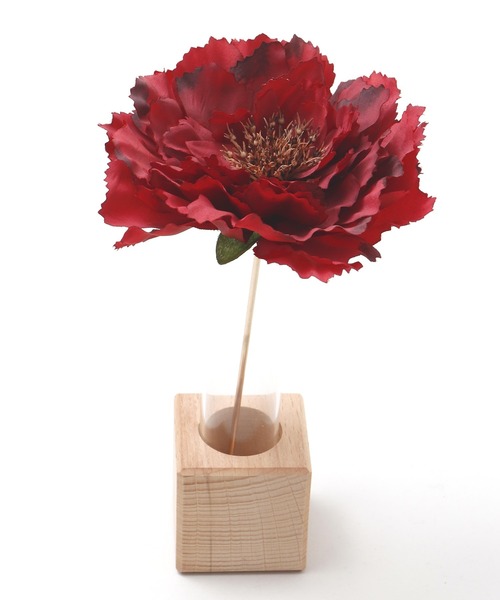 カヤ（カヤ）の「【カヤ】芍薬かんざし 飾り台付き（その他ヘアアクセサリー・レディース・ピンク/レッド/ブルー/ホワイト・FREE）」の4枚目の写真