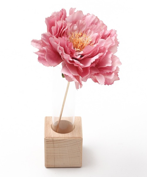 カヤ（カヤ）の「【カヤ】芍薬かんざし 飾り台付き（その他ヘアアクセサリー・レディース・ピンク/レッド/ブルー/ホワイト・FREE）」の3枚目の写真