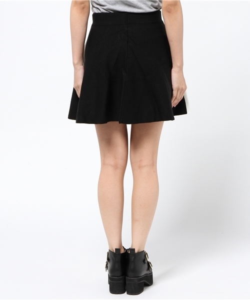 WEGO（ウィゴー）の「WEGO/ニットサーキュラースカート（スカート・レディース・ワイン/オフホワイト/ブラック系その他/その他1・FREE）」の12枚目の写真