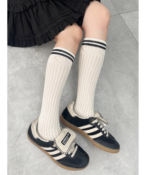 PHILLY(フィリー)の「【PHILLY】メッシュデザインハイソックス(ソックス/靴下・レディース・その他1/その他2・FREE)」の1枚目の写真