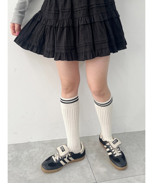 PHILLY(フィリー)の「【PHILLY】メッシュデザインハイソックス(ソックス/靴下・レディース・その他1/その他2・FREE)」の3枚目の写真