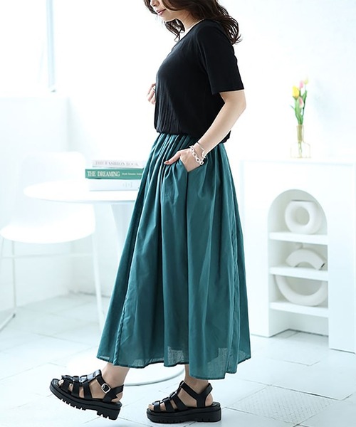 ダイヤモンドネックドッキングリブワンピース（ワンピース）｜GOLDJAPAN（ゴールドジャパン）