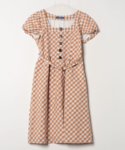 BURBERRY チェック柄 半袖ワンピース 【公式通販】