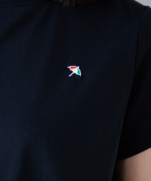 Arnold Palmer（アーノルドパーマー）の「アシメ ドッキングギャザー Tシャツ（Tシャツ/カットソー・レディース・スカイブルー/ブラック/ホワイト・L/M/S）」の5枚目の写真