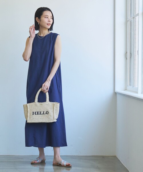 coen（コーエン）の「クロスストラップフラットサンダル（WEB限定サイズ）（サンダル・レディース・シルバー/ブラック・24.5cm/23.5cm/22.5cm）」の15枚目の写真