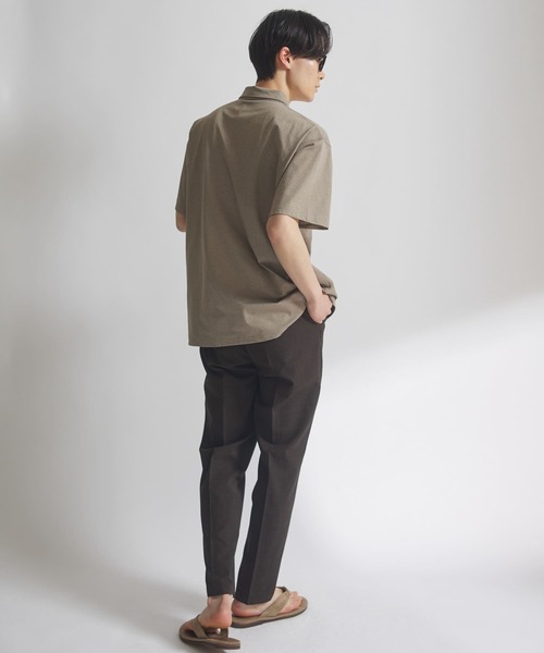 URBAN RESEARCH DOORS（アーバンリサーチドアーズ）の「『吸水速乾/イージーケア/接触冷感』クイックドライS/Sポロシャツ（ポロシャツ・メンズ・モカ/ライトグレー/ホワイト/ネイビー・SMALL/MEDIUM/LARGE/X-LARGE）」の15枚目の写真