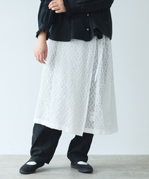 bulle de savon | ●コットン/カールマイヤー　apron スカート(スカート)