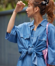 Supple DENIM LOOSE シャツ