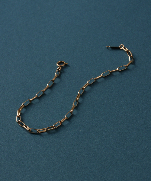 Lilas マーベラスチェーンブレスレット K10 Lilas マーベラスチェーンブレスレット K10 立体チェーン