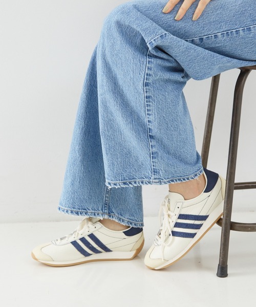 Rouge vif la cle（ルージュヴィフラクレ）の「【adidas originals / アディダス オリジナルス】カントリー OG / COUNTRY OG / ウィメンズ（スニーカー・レディース・オフホワイト・23/24/25）」の17枚目の写真