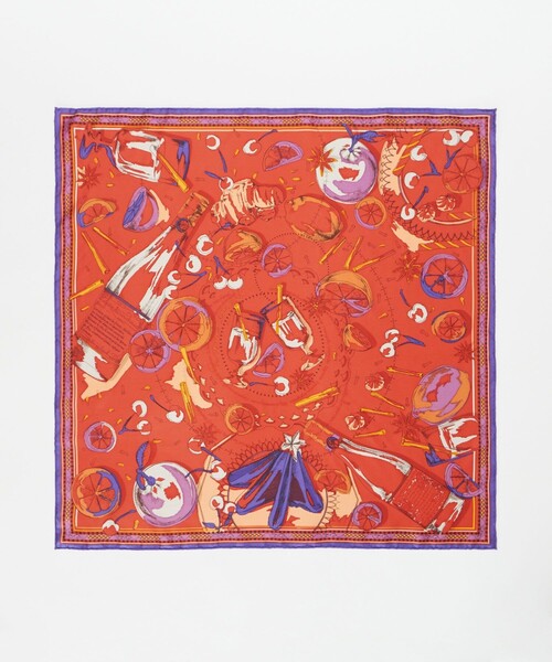 【セール】【manipuri(マニプリ)】SILK SCARF（バンダナ/スカーフ）｜manipuri（マニプリ）