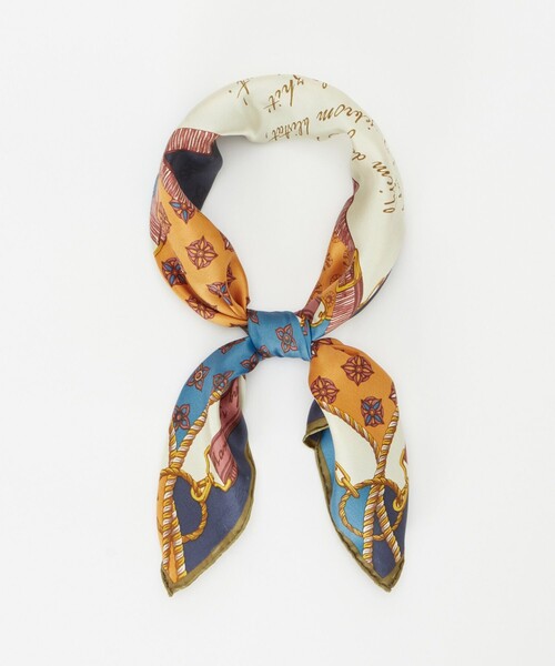 【セール】【manipuri(マニプリ)】SILK SCARF（バンダナ/スカーフ）｜manipuri（マニプリ）