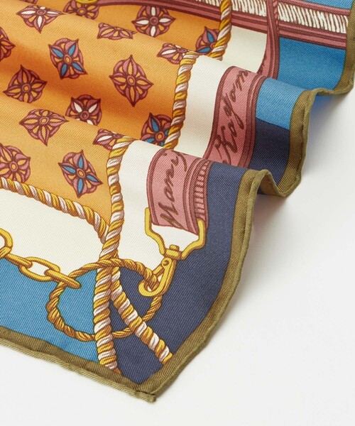 【セール】【manipuri(マニプリ)】SILK SCARF（バンダナ/スカーフ）｜manipuri（マニプリ）