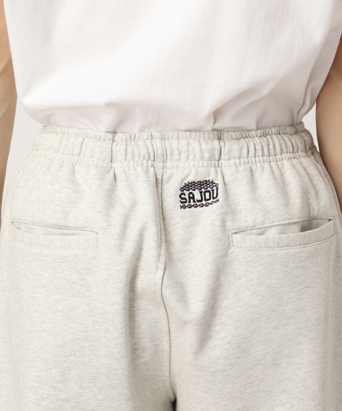417 EDIFICE(フォーワンセブンエディフィス)の「【SAJOU】 ウラケ イージースウェット(スウェットパンツ・メンズ・ホワイト/ブラック・MEDIUM/LARGE)」の14枚目の写真