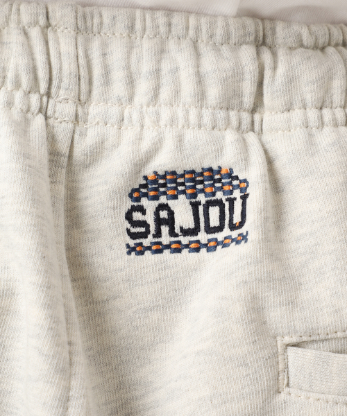 417 EDIFICE(フォーワンセブンエディフィス)の「【SAJOU】 ウラケ イージースウェット(スウェットパンツ・メンズ・ホワイト/ブラック・MEDIUM/LARGE)」の16枚目の写真