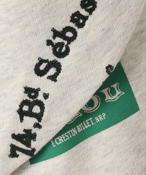 417 EDIFICE(フォーワンセブンエディフィス)の「【SAJOU】 ウラケ イージースウェット(スウェットパンツ・メンズ・ホワイト/ブラック・MEDIUM/LARGE)」の22枚目の写真