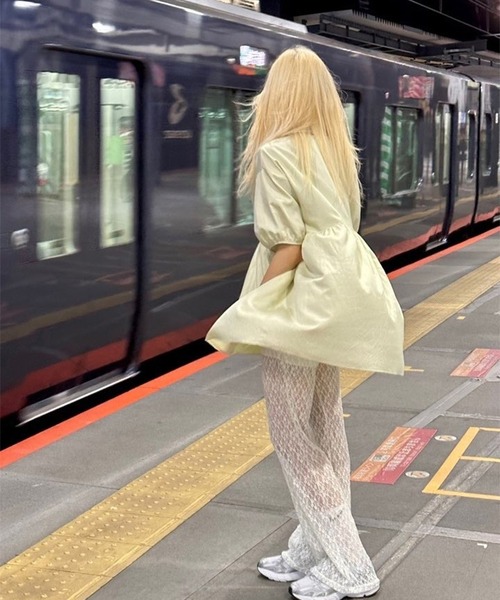LYEON(リヨン)の「シアーレースパンツ(その他パンツ・レディース・ホワイト/ブラック/ピンク・FREE)」の11枚目の写真