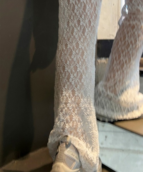 LYEON(リヨン)の「シアーレースパンツ(その他パンツ・レディース・ホワイト/ブラック/ピンク・FREE)」の13枚目の写真