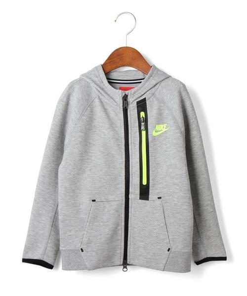 green label relaxing(グリーンレーベルリラクシング)の「【KIDS】NIKE LITTLテックフリースパーカー◆(Tシャツ/カットソー・キッズ・グレー/ブラック・110cm/100cm/120cm/95cm)」の6枚目の写真