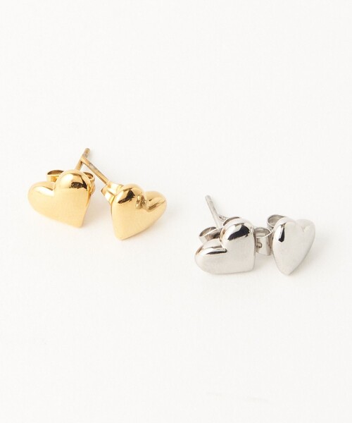 by Preek（バイプリーク）の「＜by Preek＞ハート ピアス（ピアス（両