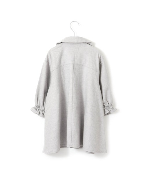 MAKE YOUR DAY（メイクユアデイ）の「ビッグカラーワンピース■80～140cm（ワンピース・キッズ・ブラック/ラベンダー/グレー・90/100/110/120/80/130/140）」の16枚目の写真