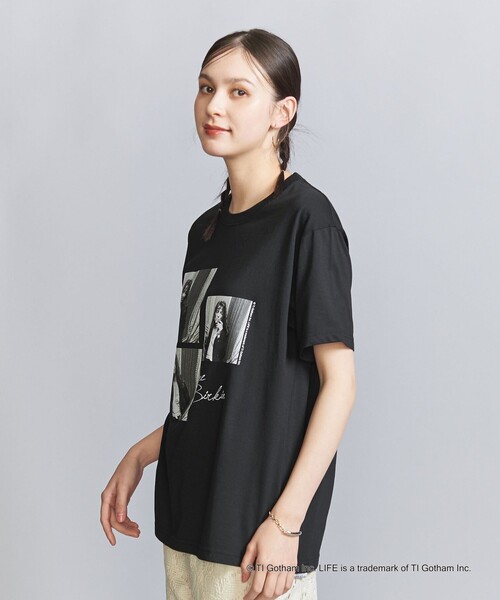 GOOD ROCK SPEED（グッドロックスピード）の「【別注】＜GOOD ROCK SPEED＞LIFE Magazine プリント ショートスリーブTシャツ 2（Tシャツ/カットソー・レディース・その他2/その他1/ブラック・FREE）」の8枚目の写真