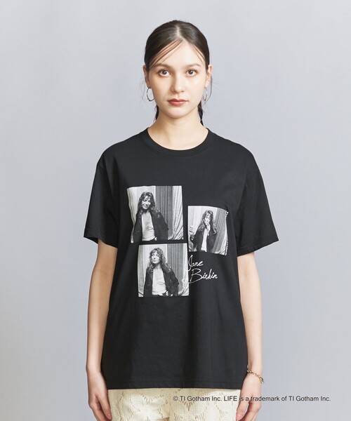 GOOD ROCK SPEED（グッドロックスピード）の「【別注】＜GOOD ROCK SPEED＞LIFE Magazine プリント ショートスリーブTシャツ 2（Tシャツ/カットソー・レディース・その他2/その他1/ブラック・FREE）」の12枚目の写真