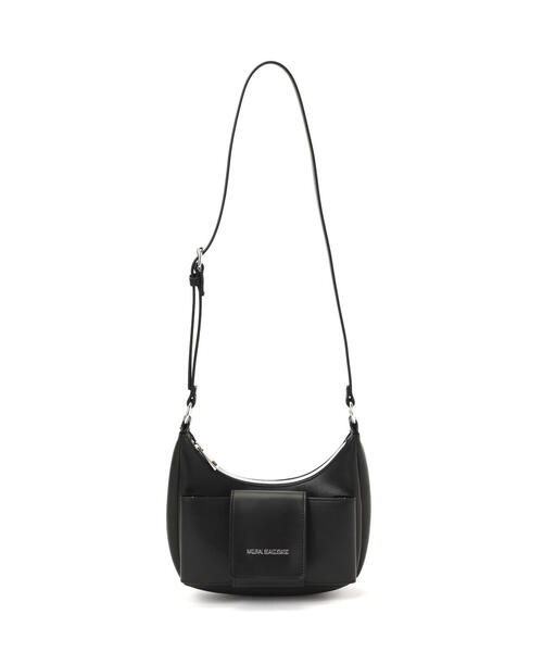 NATURAL BEAUTY BASIC（ナチュラルビューティーベーシック）の「◇【Oggi掲載】リボンフラップワンショルダー（ショルダーバッグ・レディース・オフホワイト/ブラック・ﾌﾘ-）」の8枚目の写真