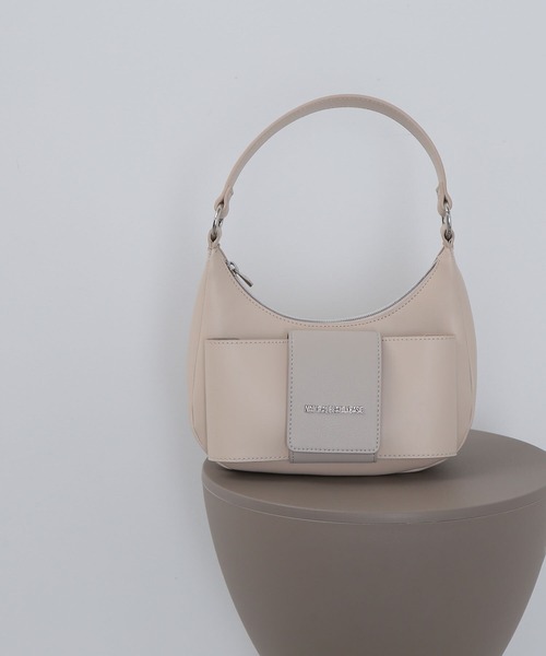 【セール】◇【Oggi掲載】リボンフラップワンショルダー（ショルダーバッグ）｜NATURAL BEAUTY BASIC（ナチュラルビューティーベーシック）