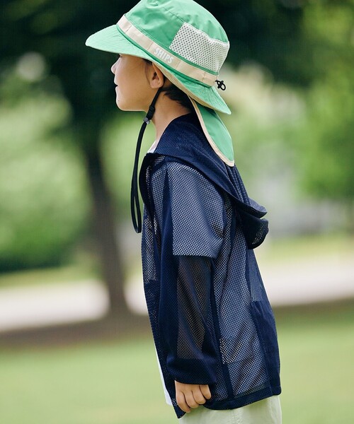 SHIPS(シップス)の「SHIPS KIDS:〈UVカット/撥水/吸水速乾〉サファリ ハット(ハット・キッズ・ライトパープル/パープル/ライトグリーン/ライム/ブルー系その他・SMALL/MEDIUM/LARGE)」の22枚目の写真