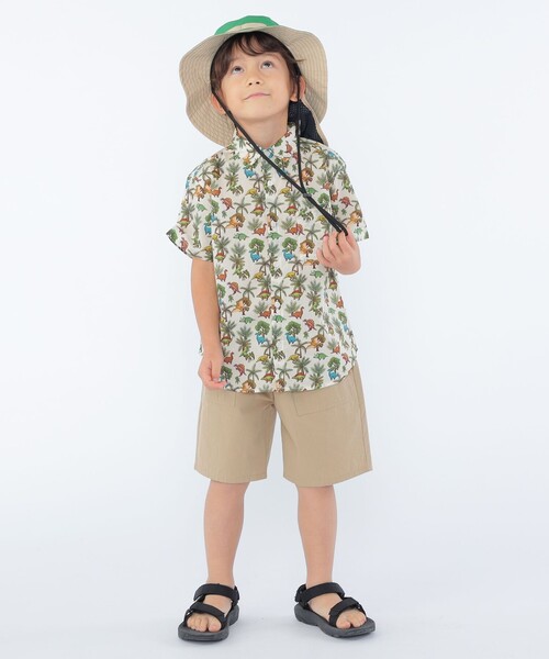 SHIPS（シップス）の「SHIPS KIDS:〈UVカット/撥水/吸水速乾〉サファリ ハット（ハット・キッズ・ライトパープル/パープル/ライトグリーン/ライム/ブルー系その他・SMALL/MEDIUM/LARGE）」の22枚目の写真