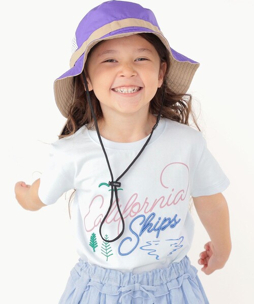 SHIPS(シップス)の「SHIPS KIDS:〈UVカット/撥水/吸水速乾〉サファリ ハット(ハット・キッズ・ライトパープル/パープル/ライトグリーン/ライム/ブルー系その他・SMALL/MEDIUM/LARGE)」の15枚目の写真