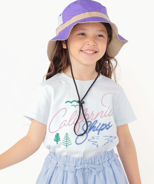 SHIPS(シップス)の「SHIPS KIDS:〈UVカット/撥水/吸水速乾〉サファリ ハット(ハット・キッズ・ライトパープル/パープル/ライトグリーン/ライム/ブルー系その他・SMALL/MEDIUM/LARGE)」の16枚目の写真