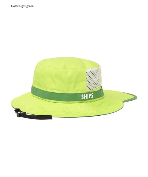 SHIPS（シップス）の「SHIPS KIDS:〈UVカット/撥水/吸水速乾〉サファリ ハット（ハット・キッズ・ライトパープル/パープル/ライトグリーン/ライム/ブルー系その他・SMALL/MEDIUM/LARGE）」の8枚目の写真