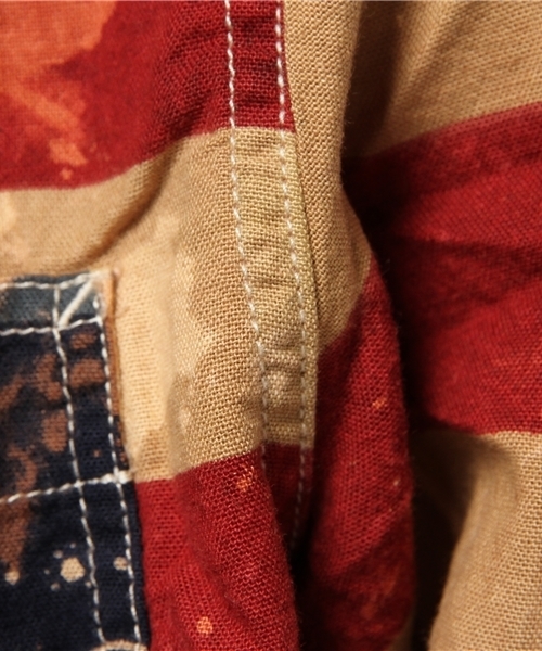 Denim & Supply Ralph Lauren(デニムアンドサプライラルフローレン)の「ワード アメリカーナ コットン シャツ(シャツ/ブラウス・メンズ・マルチ・SMALL/X-SMALL/LARGE/MEDIUM)」の7枚目の写真