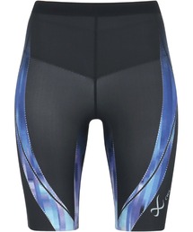 CW-X スパッツ　ブルー CW-X｜シーダブリューエックスのレギンス/スパッツ（ブルー・ネイビー