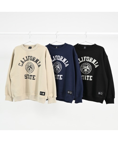 ZERO standerd（ゼロスタンダード）の「ZERO standard/ゼロスタンダード CALIFORNIAトレーナー（スウェット・キッズ・ブラック/サンドベージュ/ネイビー・100cm/110cm/120cm/130cm/140cm/150cm/160cm）」の9枚目の写真