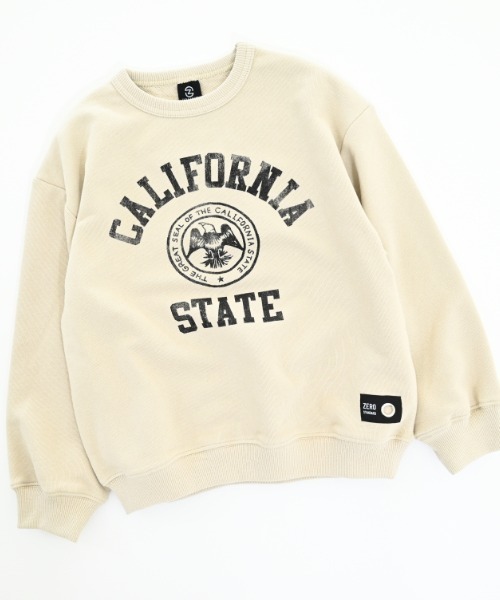 ZERO standerd（ゼロスタンダード）の「ZERO standard/ゼロスタンダード CALIFORNIAトレーナー（スウェット・キッズ・ブラック/サンドベージュ/ネイビー・100cm/110cm/120cm/130cm/140cm/150cm/160cm）」の10枚目の写真