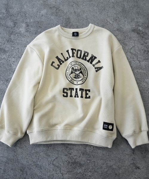 ZERO standerd（ゼロスタンダード）の「ZERO standard/ゼロスタンダード CALIFORNIAトレーナー（スウェット・キッズ・ブラック/サンドベージュ/ネイビー・100cm/110cm/120cm/130cm/140cm/150cm/160cm）」の20枚目の写真