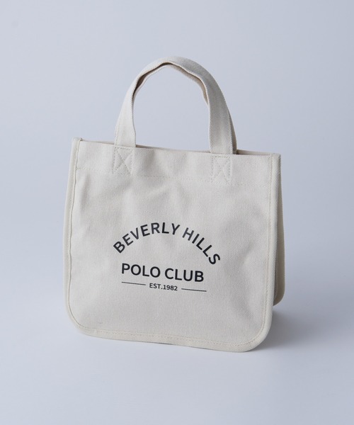 BEVERLY HILLS POLO CLUB(ビバリーヒルズポロクラブ)の「【BEVERLY HILLS POLO CLUB】ランチトート BHC009(トートバッグ・レディース・ピンク/ブラック/ブルー/イエロー/ホワイト・FREE)」の2枚目の写真