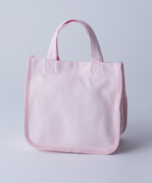 BEVERLY HILLS POLO CLUB(ビバリーヒルズポロクラブ)の「【BEVERLY HILLS POLO CLUB】ランチトート BHC009(トートバッグ・レディース・ピンク/ブラック/ブルー/イエロー/ホワイト・FREE)」の5枚目の写真