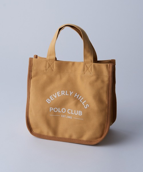 BEVERLY HILLS POLO CLUB(ビバリーヒルズポロクラブ)の「【BEVERLY HILLS POLO CLUB】ランチトート BHC009(トートバッグ・レディース・ピンク/ブラック/ブルー/イエロー/ホワイト・FREE)」の4枚目の写真