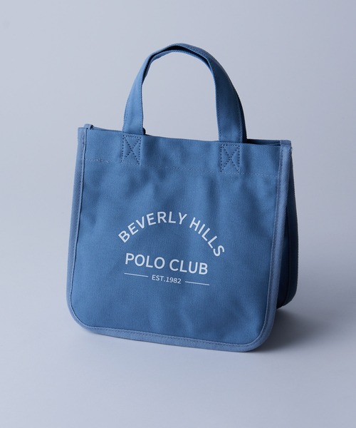 BEVERLY HILLS POLO CLUB(ビバリーヒルズポロクラブ)の「【BEVERLY HILLS POLO CLUB】ランチトート BHC009(トートバッグ・レディース・ピンク/ブラック/ブルー/イエロー/ホワイト・FREE)」の3枚目の写真