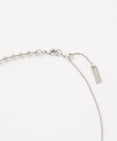 COLONY 2139（コロニートゥーワンスリーナイン）の「アシメボールチェーンネックレス（ネックレス・レディース・ゴールド/シルバー・FREE）」の16枚目の写真