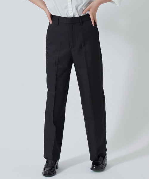 WEGO（ウィゴー）の「WEGO/スクールスリムスラックス（スラックス・レディース・ネイビー/グレー/ブラック・MEDIUM/LARGE）」の2枚目の写真