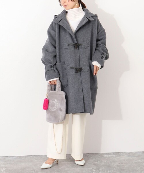 Lisa Conte（リサコンテ）の「ムートン刺繍バッグ　made in Italy（トートバッグ・レディース・オフホワイト/ライトグレー/ベージュ・FREE）」の13枚目の写真