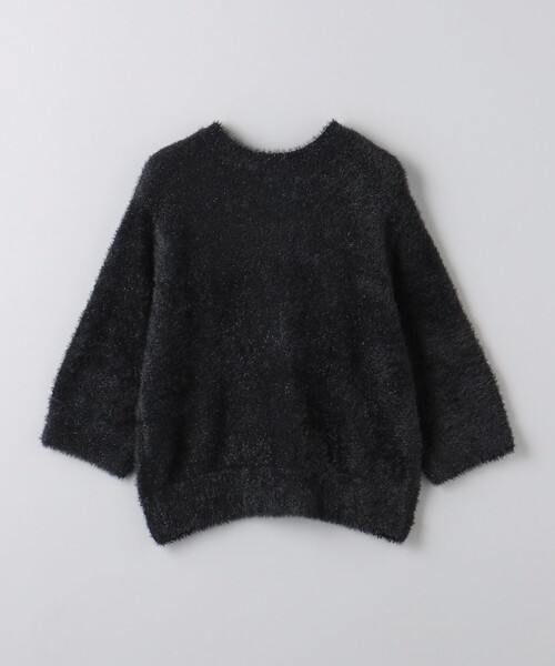 UNITED ARROWS(ユナイテッドアローズ)の「リボンヤーン 2WAY ニットカーディガン(カーディガン/ボレロ・レディース・ブラック/ホワイト/レッド・FREE)」の19枚目の写真