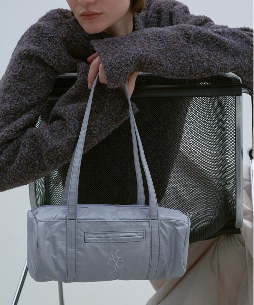 ACOC(アコック)の「【ACOC/アコック】ショルダーバッグ Stitch Small Duffle Bag(ショルダーバッグ・レディース・グレー/ブラック・FREE)」の21枚目の写真