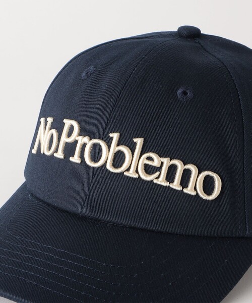No Problemo(ノープロブレモ)の「<No Problemo> ロゴ キャップ(キャップ・メンズ・ダークブラウン/ネイビー・FREE)」の16枚目の写真